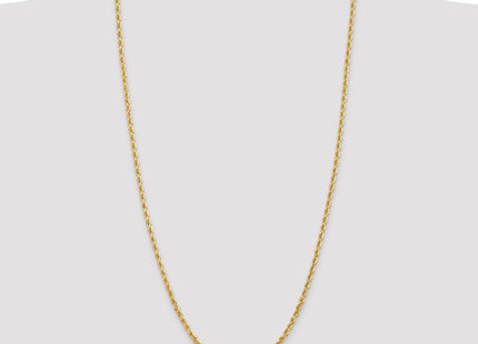 14K Diamond-cut Quadruple Rope Lobster Clasp Chain (Style QTR025-30)