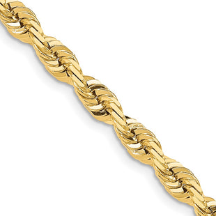 14k Yellow Gold Chains Style QTR050 - Classique Jewelry Inc.