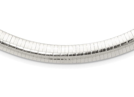 Sterling Silver Cubetto Necklace (Style QU10-18)