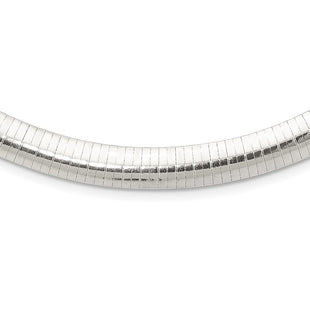 Sterling Silver Cubetto Necklace (Style QU10-18)