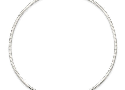 Sterling Silver Cubetto Necklace (Style QU3-16)