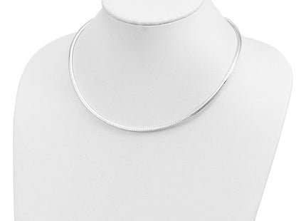 Sterling Silver Cubetto Necklace (Style QU3-18)