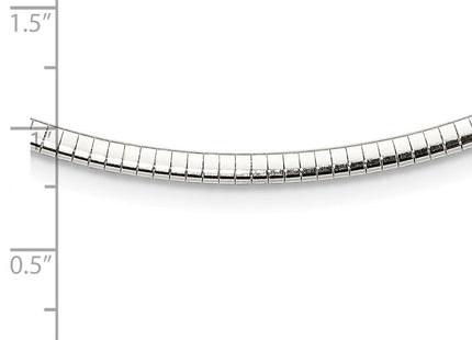 Sterling Silver Cubetto Necklace (Style QU3-18)