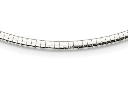 Sterling Silver Cubetto Necklace (Style QU3-18)