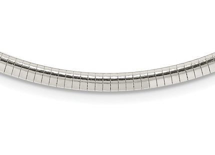 Sterling Silver Cubetto Necklace (Style QU4-16)