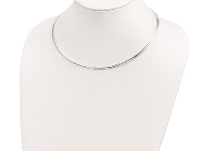 Sterling Silver Cubetto Necklace (Style QU4-18)