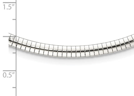 Sterling Silver Cubetto Necklace (Style QU4-18)