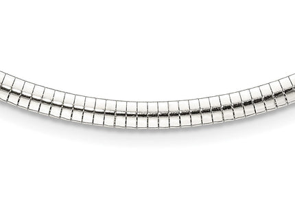 Sterling Silver Cubetto Necklace (Style QU4-18)