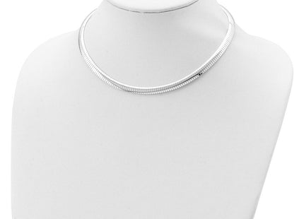 Sterling Silver Cubetto Necklace (Style QU6-16)