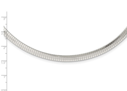 Sterling Silver Cubetto Necklace (Style QU6-16)