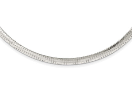 Sterling Silver Cubetto Necklace (Style QU6-16)