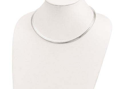 Sterling Silver Cubetto Necklace (Style QU6-18)