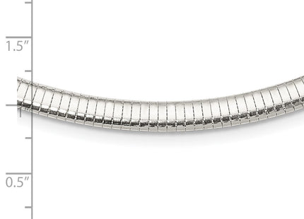 Sterling Silver Cubetto Necklace (Style QU6-18)