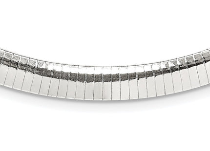 Sterling Silver Cubetto Necklace (Style QU8-16)