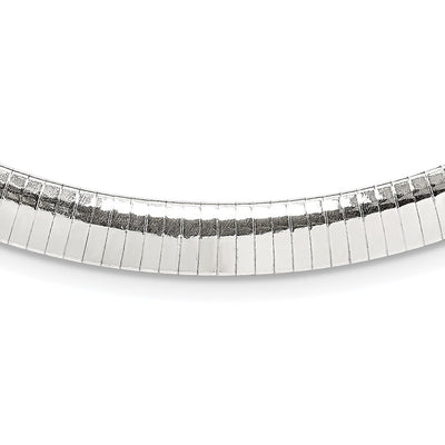 Sterling Silver Cubetto Necklace, 16 x 8mm