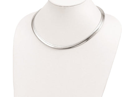 Sterling Silver Cubetto Necklace (Style QU8-18)