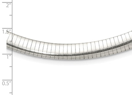 Sterling Silver Cubetto Necklace (Style QU8-18)