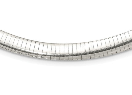 Sterling Silver Cubetto Necklace (Style QU8-18)