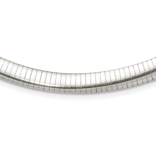 Sterling Silver Cubetto Necklace (Style QU8-18)