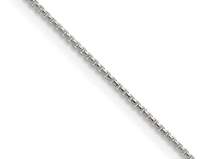 Sterling silver box link chain