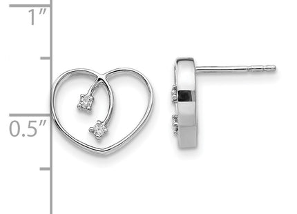 Sterling Silver Earrings Style QW158 - Classique Jewelry Inc.