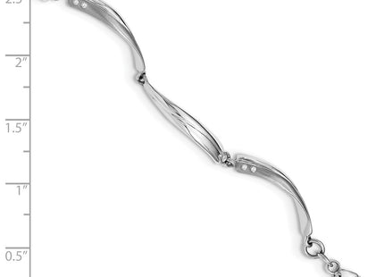 Sterling Silver Bracelets Style QW179 - Classique Jewelry Inc.