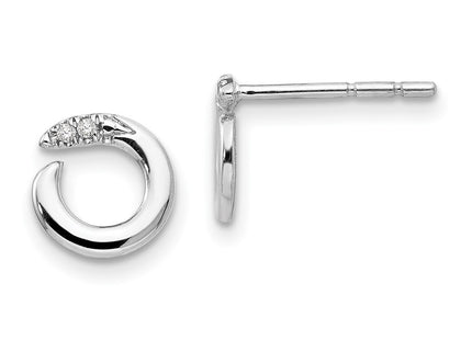 Sterling Silver Earrings Style QW194 - Classique Jewelry Inc.