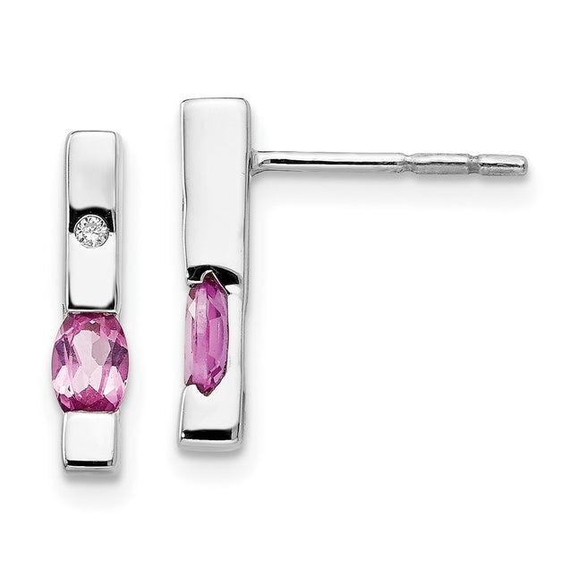 Sterling Silver Earrings Style QW210 - Classique Jewelry Inc.