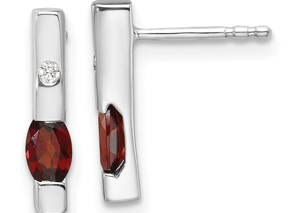 Sterling Silver Earrings Style QW210GA - Classique Jewelry Inc.
