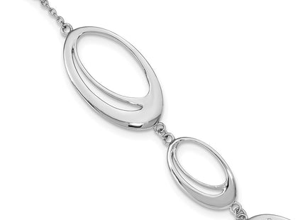 Sterling Silver Bracelets Style QW237 - Classique Jewelry Inc.