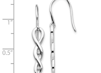 Sterling Silver Earrings Style QW241 - Classique Jewelry Inc.