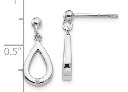 Sterling Silver Earrings Style QW249 - Classique Jewelry Inc.