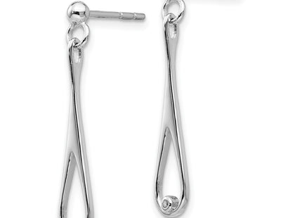 Sterling Silver Earrings Style QW250 - Classique Jewelry Inc.