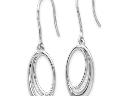Sterling Silver Earrings Style QW291 - Classique Jewelry Inc.