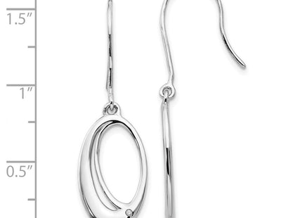 Sterling Silver Earrings Style QW291 - Classique Jewelry Inc.