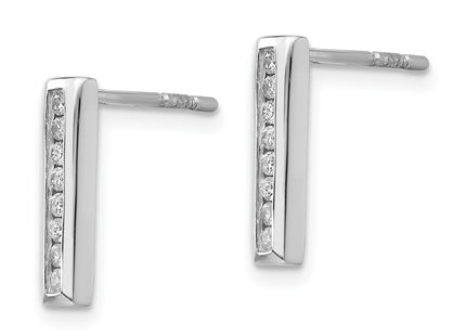 Sterling Silver Earrings Style QW293 - Classique Jewelry Inc.