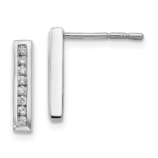 Sterling Silver Earrings Style QW293 - Classique Jewelry Inc.