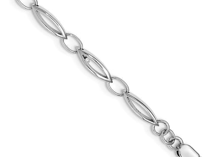 Sterling Silver Bracelets Style QW299 - Classique Jewelry Inc.