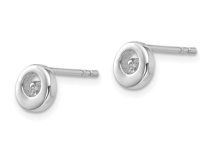 Sterling Silver Earrings Style QW310 - Classique Jewelry Inc.