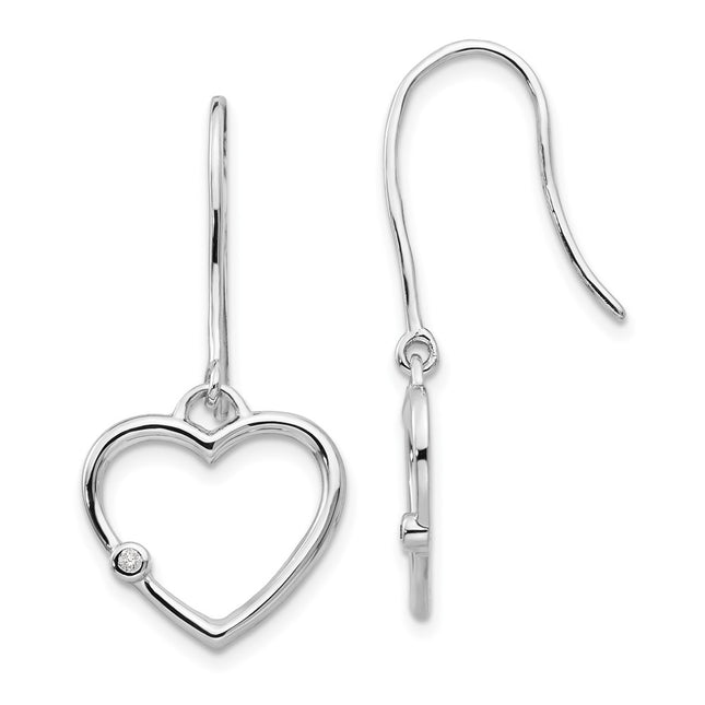 Sterling Silver Earrings Style QW311 - Classique Jewelry Inc.