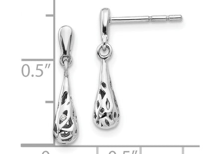 Sterling Silver Earrings Style QW315 - Classique Jewelry Inc.