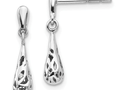 Sterling Silver Earrings Style QW315 - Classique Jewelry Inc.