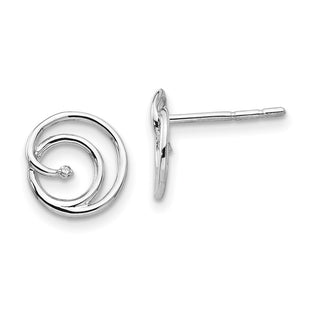 Sterling Silver Earrings Style QW317 - Classique Jewelry Inc.