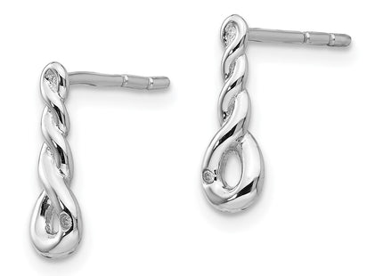 Sterling Silver Earrings Style QW323 - Classique Jewelry Inc.