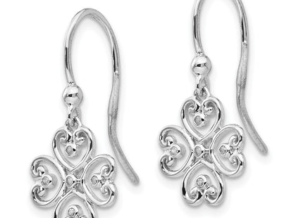 Sterling Silver Earrings Style QW338 - Classique Jewelry Inc.