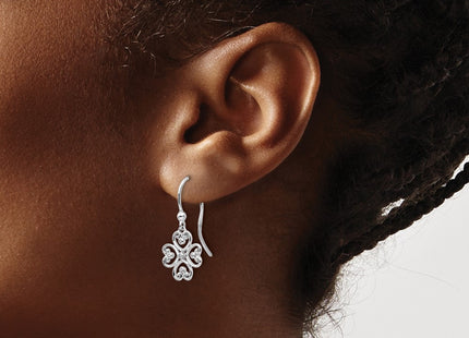 Sterling Silver Earrings Style QW338 - Classique Jewelry Inc.