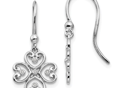 Sterling Silver Earrings Style QW338 - Classique Jewelry Inc.