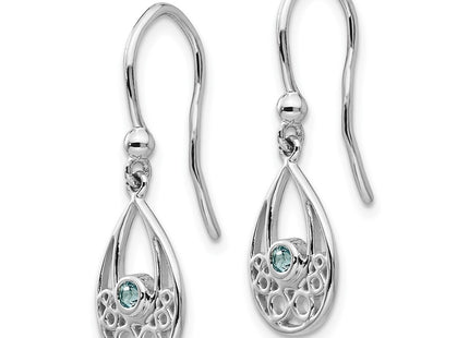 Sterling Silver Earrings Style QW340 - Classique Jewelry Inc.