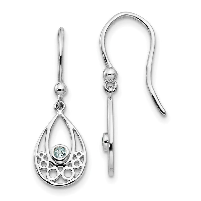 Sterling Silver Earrings Style QW340 - Classique Jewelry Inc.
