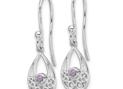 Sterling Silver Earrings Style QW340AM - Classique Jewelry Inc.